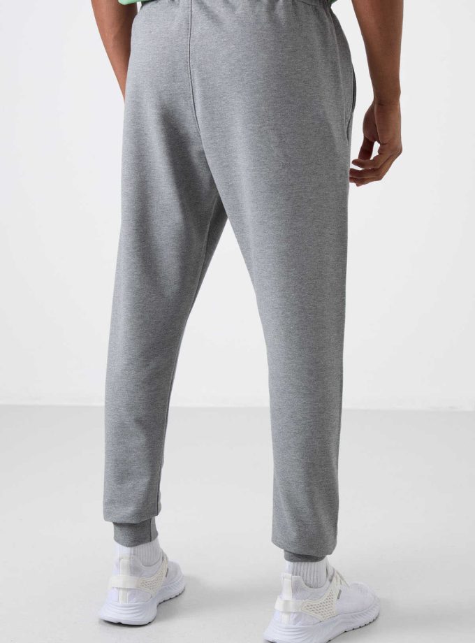 Tommylife Standard Fit Jogger Men's Sweatpants 82133 Gray Melange