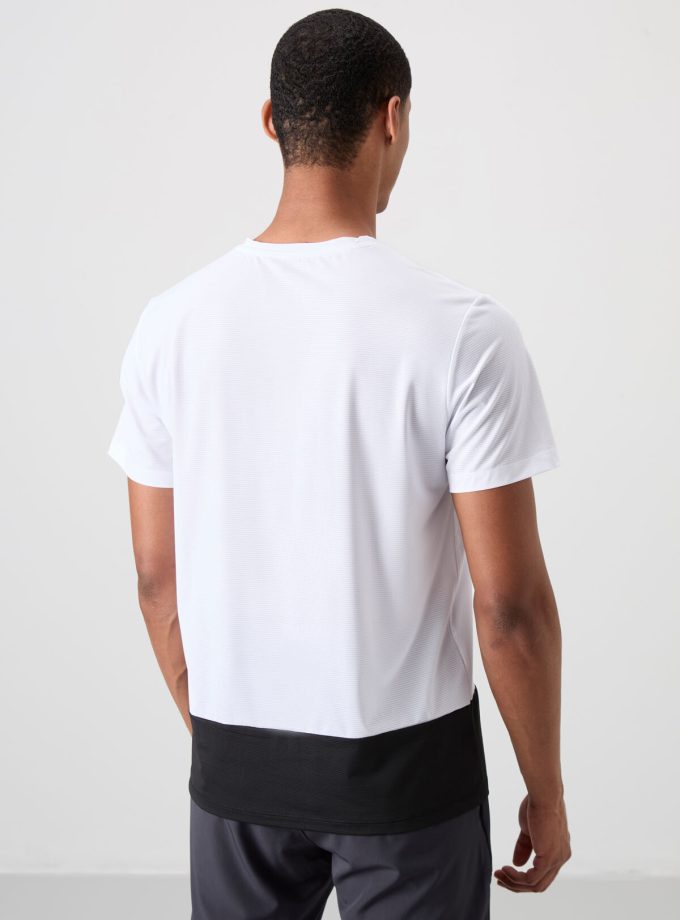 Tommylife Crew Neck Standard Fit Active Sports Men's T-Shirt 88383 White