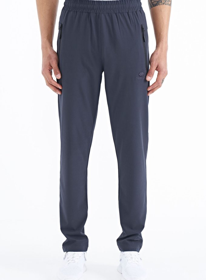 Tommylife Standard Fit Three-Pocket Men's Sweatpants 84838 Antartis