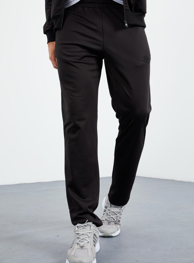 Tommylife Standard Fit Three-Pocket Men's Sweatpants 84838 BLACK